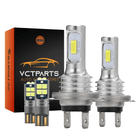 VCTparts Dimlicht & Parkeerlicht LED H7 + T10 6000k Wit (set) [Witte koplampen - Witte Dimlichten] Combideal 1