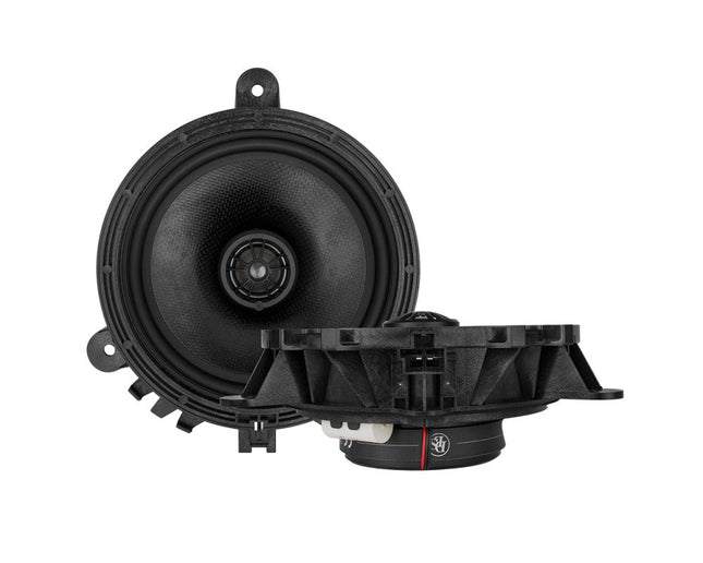 DLS DLS Cruise CRPP - VO1.6 CX 165mm Plug and Play coaxiale luidsprekerset - voor Volvo C30 S40 S60 S80 V40 V50 V60 V70 XC60 XC70 audio upgrade Optimount 1