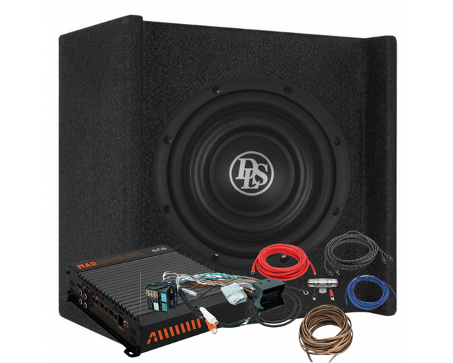 DLS DLS Pasklare Subwoofer Set voor Volkswagen Transporter T6 – Krachtige Bass Onder de Stoel Optimount 1