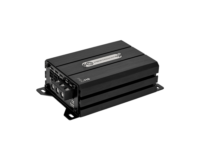 DLS DLS Performance Slim 4 Kanaals Versterker 110W RMS - Compacte Class D Auto Audio Versterker Optimount 1
