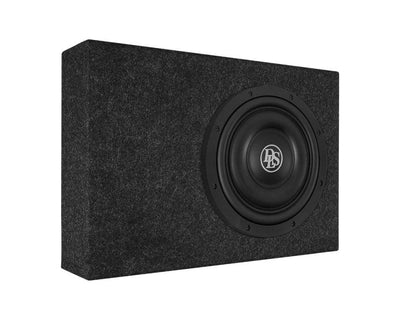DLS RCS10D2 10 inch Pasklare Subwooferkist voor Volvo FH en FM – 600W RMS 2+2 Ohm Truck Audio Upgrade