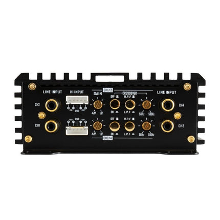 DLS DLS Signature CAS4 4 Kanaals Klasse AB Versterker – High End 4x130W Audio Upgrade met DSP Bypass Optimount 2