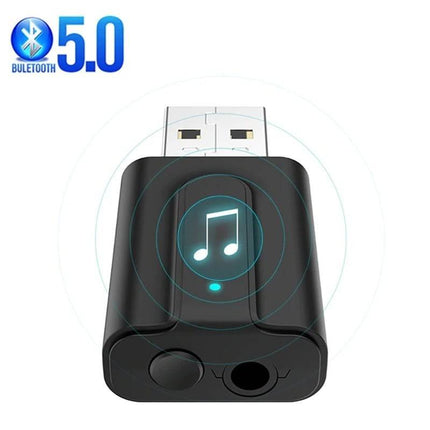 VCTparts Draadloze Bluetooth USB Transmitter met AUX Aansluiting NORGOS 8