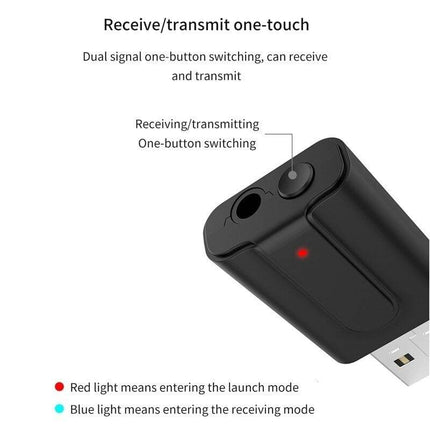 VCTparts Draadloze Bluetooth USB Transmitter met AUX Aansluiting NORGOS 6