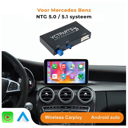 VCTparts Draadloze CarPlay Adapter & Android Auto Module – Voor Mercedes - Benz NTG 5.0 Systeem BonRoad 1