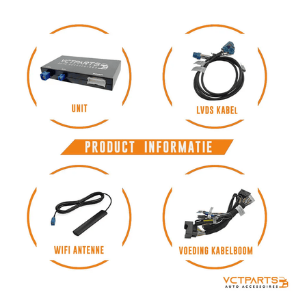 VCTparts Draadloze CarPlay Adapter & Android Auto Module – Voor Mercedes - Benz NTG 5.0 Systeem BonRoad 5