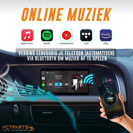 VCTparts Draadloze CarPlay Android Auto Adapter CarPlay Box Inbouwmodule voor Mercedes - Benz NTG4.5 Systeem – Geschikt voor A - , B - , C - , E - Klasse, CLA, GLA, GLK, ML, SLK (2011–2015) BonRoad 7