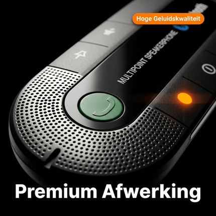 VCTparts Draadloze Zonneklep Carkit Bluetooth Speaker - Handsfree Bellen en Muziek Streamen NORGOS 3