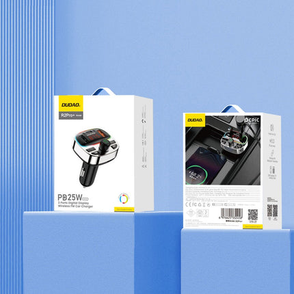 Dudao Dudao FM Transmitter met Bluetooth 5.3 – Draadloos Muziek en 25W Snelladen in de Auto Hurtel 5
