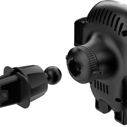 Dudao F20xs Automatische Autohouder Met 15W Qi Draadloos Opladen Voor Ventilatierooster - Grijs - VCTparts.nl