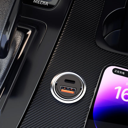 Dudao R3MAX 48W Mini Autolader Met PD En QC - Snelladen Onderweg - VCTparts.nl