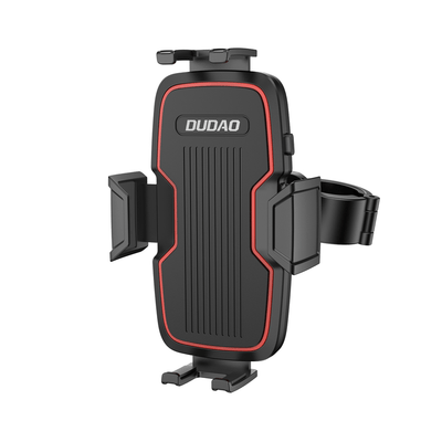 Dudao Universele Telefoon Motor Stuurhouder (4.6-10 cm breed) Zwart-Rood