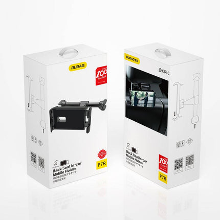 Dudao Dudao Verstelbare Tablet of Telefoon Hoofdsteunhouder met Hanger Zwart Hurtel 5