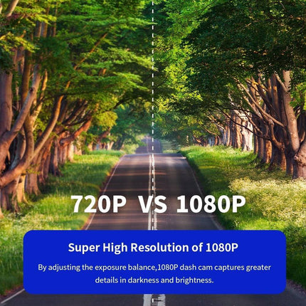 VCTparts DVR 1080P Auto Dashcam Groothoek 170A° met USB aansluiting [Autocam - Dashboard Camera - Android Camera] NORGOS 4