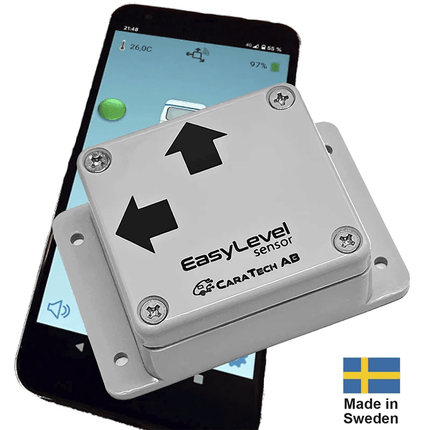 EasyLevel Digitale Waterpas – Slimme Smartphone Sensor voor Caravan Camper en Aanhanger - Snel en Nauwkeurig Waterpas Meten Zonder Uitstappen - VCTparts.nl