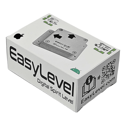 EasyLevel Digitale Waterpas – Slimme Smartphone Sensor voor Caravan Camper en Aanhanger - Snel en Nauwkeurig Waterpas Meten Zonder Uitstappen - VCTparts.nl