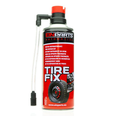 Einparts Banden Reparatie Spray 450ml – Nood Reparatie en Bandenvuller zonder Gereedschap