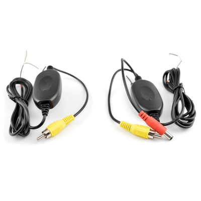 Einparts Draadloze Achteruitrijcamera Bekabeling Zender Transmitter & Ontvanger 2.4Ghz 12V