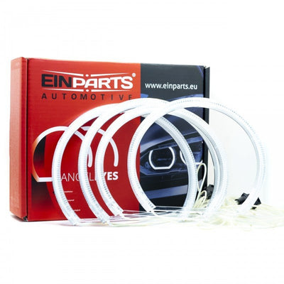 Einparts LED Angel Eyes BMW E46 Sedan / Estate (2001-2005 met Lens) - CCFL 6000K Helder Witte OEM Upgrade met Inverter Set