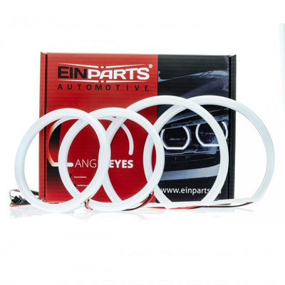 Einparts LED Angel Eyes BMW 3 E90 Angel Eyes - 113mm 131mm 106mm Cotton 6000K Helder Witte CANBUS LED Ringen OEM+ Upgrade