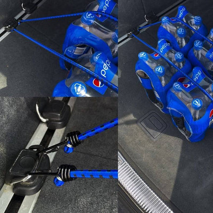 Einparts Flexibel Elastisch Koord Spin met Haken Blauw 2M (set) - VCTparts.nl