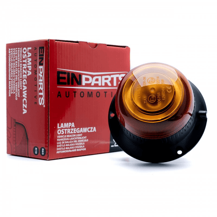 Einparts LED Beacon Zwaailicht led Stroboscoop Noodverlichting met Magneet Krachtige Waarschuwingsverlichting 12v - 24v Oranje - VCTparts.nl