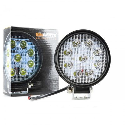 Einparts  Offroad Achterlicht Verstraler LED Lamp Spotlight - Rond 27W