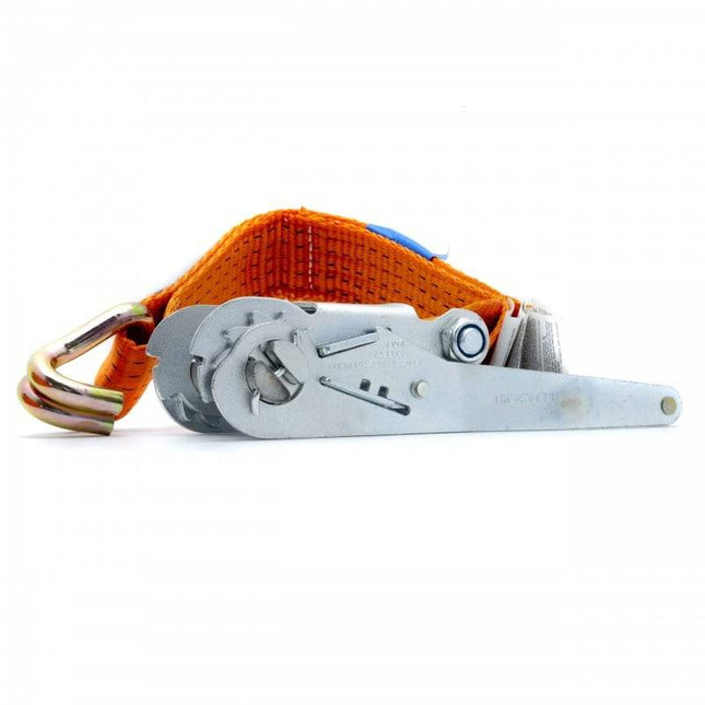 Einparts Einparts Spanband Transportriem 8M met Haken en Ratel Oranje Geschikt voor 5 Ton Einparts 2