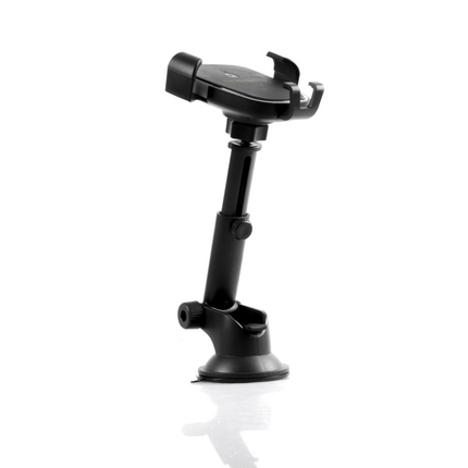 Einparts Einparts Telefoonhouder Dashboard Raam met Draadloos Snellader Zuignap Zwart Einparts 5