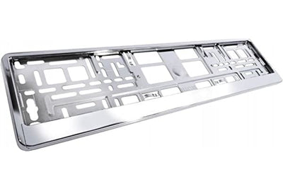 Einparts Universele Kentekenplaathouder Europa Chrome
