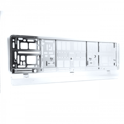 Einparts Einparts Universele Kentekenplaathouder Europa Zilver 2 Stuks (set) Combideal 4