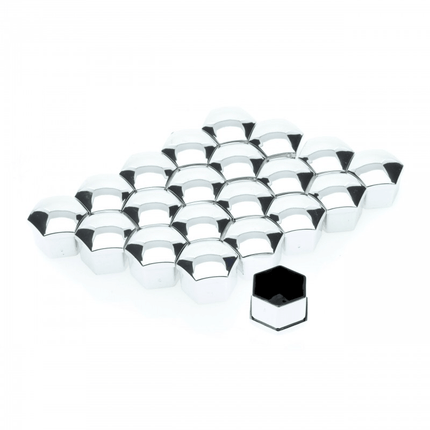Einparts Einparts Wielbout Wielmoer 17mm Doppen Beschermende Afdekkapjes Zilver 20 stuks (set) Einparts 1