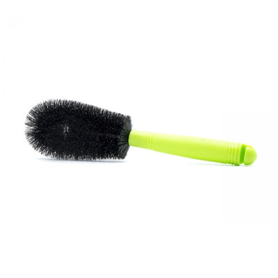 Einparts Wielreinigingsborstel - Velgenborstel Reiniging Schoonmaken Scrubber Groen