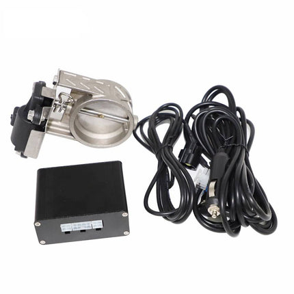 Elektrische Uitlaat Regelklep 2inch 51mm niverseel Complete Set Kleppensysteem - VCTparts.nl