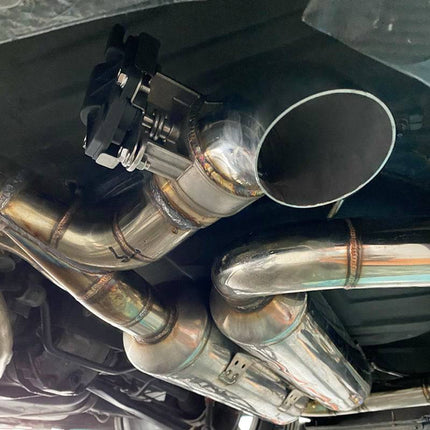 Elektrische Uitlaat Regelklep 3inch 76mm Universeel met Schakelaar Enkele Klep Kleppensysteem - VCTparts.nl