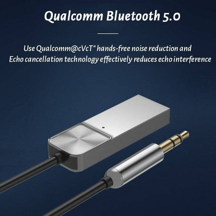 Essager Essager USB naar Bluetooth 5.0 Rekbare Kabel Draadloze Muziek Transmitter NORGOS 7