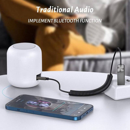 Essager Essager USB naar Bluetooth 5.0 Rekbare Kabel Draadloze Muziek Transmitter NORGOS 4