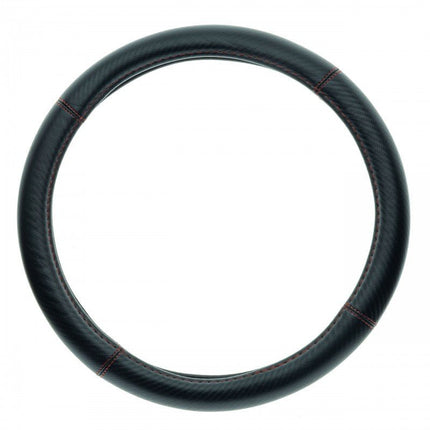 Extremo Stuurhoes Eco Leer Carbon Fiber – Universele Stuurbekleding 37–39 cm - VCTparts.nl