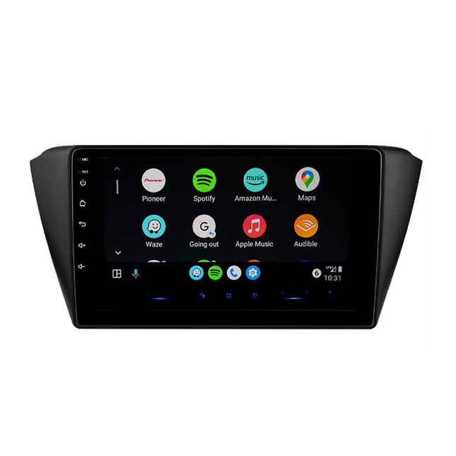 CarPlay & Android Auto Radio voor Skoda Fabia 3 (2015-2019) – GPS Navigatie, Touchscreen & Multimedia – Inbouwen / Inbouwservice / Installatie - VCTparts.nl
