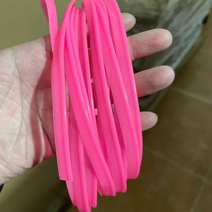 VCTparts Flexibele Deur Kloof Strip Decoratieve Interieur Styling Roze (5 meter) NORGOS 3