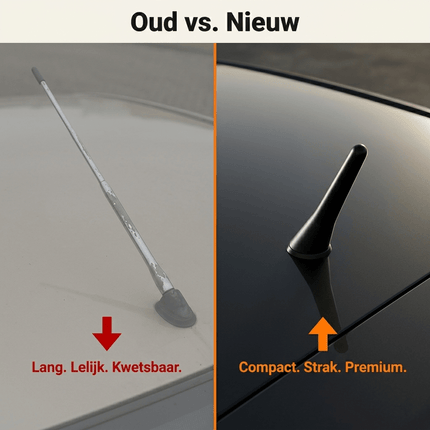 VCTparts FM/AM Auto Antenne Mini Universeel 6,5cm – Compacte Zwarte Antenne voor Stijlvolle Auto’s NORGOS 2