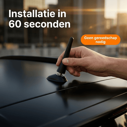 VCTparts FM/AM Auto Antenne Mini Universeel 6,5cm – Compacte Zwarte Antenne voor Stijlvolle Auto’s NORGOS 9