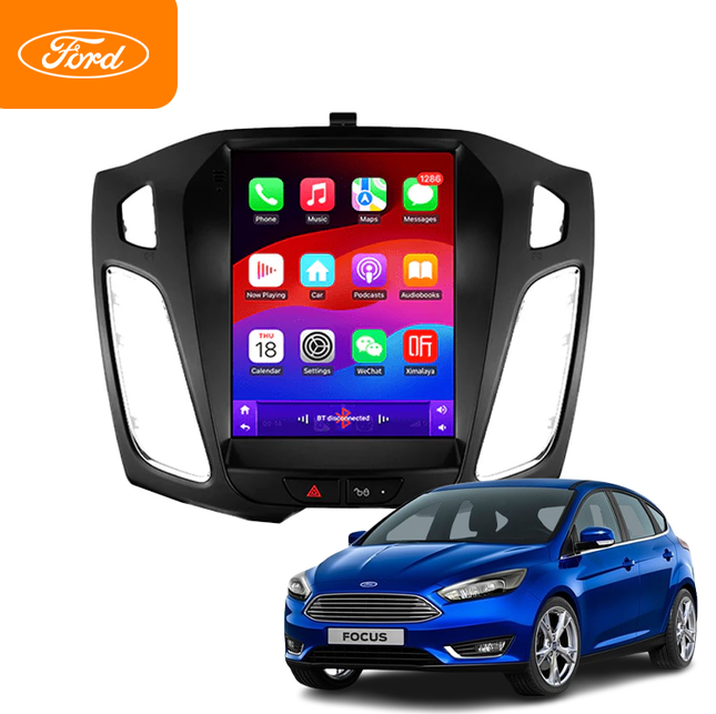 CarPlay & Android Auto Autoradio voor Ford Focus MK3 – GPS Navigatie & Touchscreen – Inbouwen / Inbouwservice / Installatie