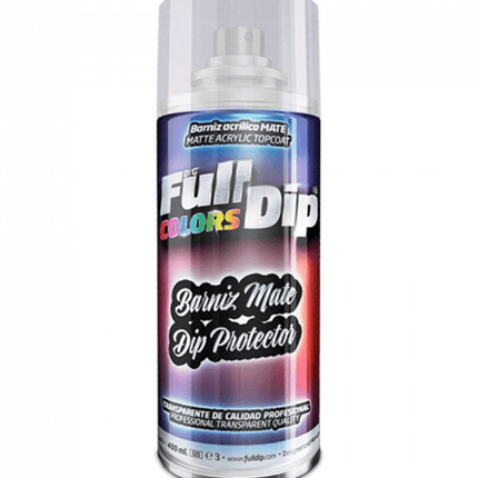 FullDip FullDip Matte Acrylvernis Bescherming 400ml Spuitbus Spray - Warmtebestendige Mat Lak FullDip 1