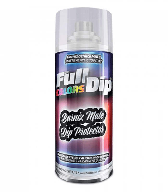 FullDip FullDip Matte Acrylvernis Bescherming 400ml Spuitbus Spray - Warmtebestendige Mat Lak FullDip 3