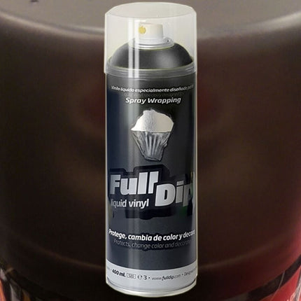FullDip FullDip Plastidip Achterlicht Smoke Spray 400ml Spuitbus - Mat Zwart Black Transparant [Vloeibaar Vinyl - Backlight Smokespray] FullDip 4