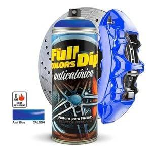 FullDip FullDip Spuitbus Remklauw Hittebestendige Spuitverf 400ml Spuitbus - Glans Blauw [Vloeibare Coating] FullDip 4