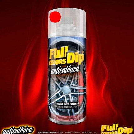 FullDip FullDip Spuitbus Remklauw Hittebestendige Spuitverf 400ml Spuitbus - Glans Rood [Vloeibare Coating] FullDip 2