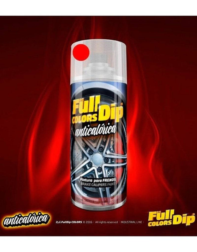 FullDip FullDip Spuitbus Remklauw Hittebestendige Spuitverf 400ml Spuitbus - Glans Rood [Vloeibare Coating] FullDip 2