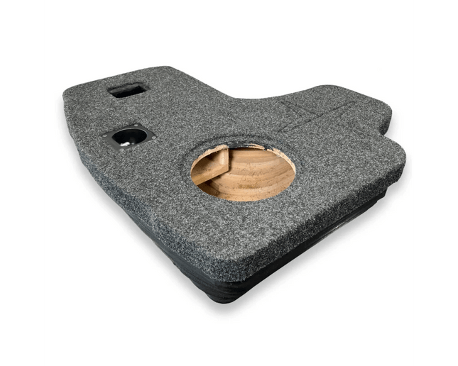 Gas Audio Power Gas Audio Power Pasklare Auto Subwoofer voor Diepe Bas en Premium Geluidkist - Polestar 2 2020 - 2023 Optimount 1